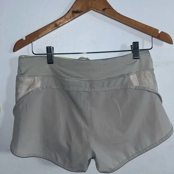 Layer 8 Gray Athletic Shorts with Elastic Waistband - Picture 2 of 3